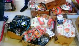 Autoridades decomisan productos cárnicos en el Barrio Chino