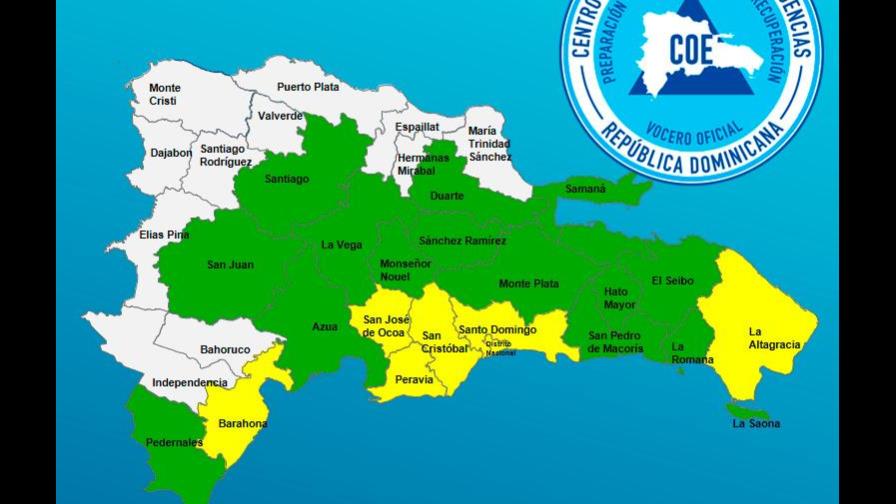 Elevan a 20 las provincias en alerta por lluvias