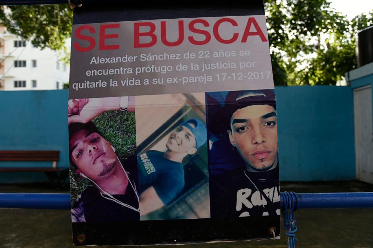 Cartel de se busca de Alexander Sánchez.