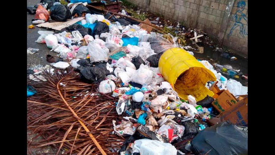 Denuncian gran cantidad de basura en Boca Chica