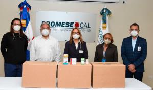 Promese/Cal entrega medicamentos a Sociedad de Neumología