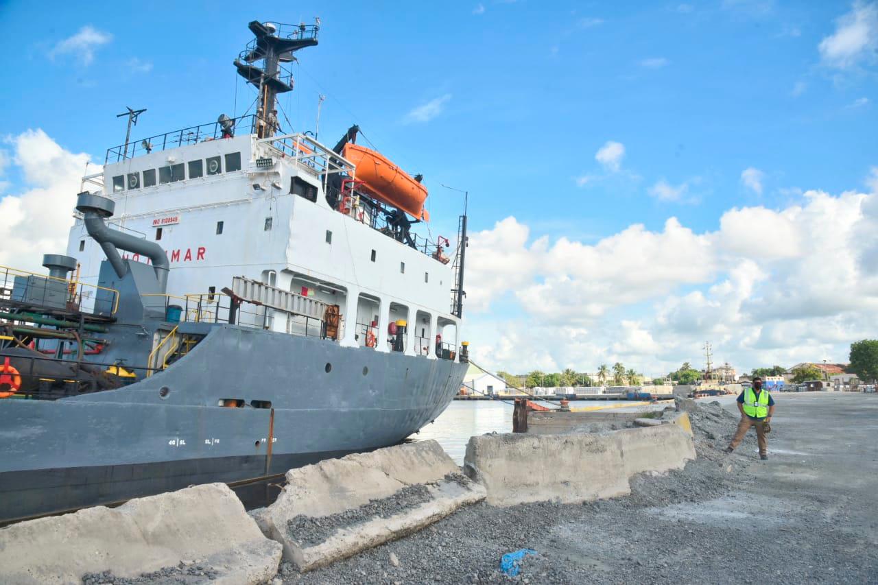La reparación del puerto tendría un costo de US$10 millones, según informó Rodríguez. 