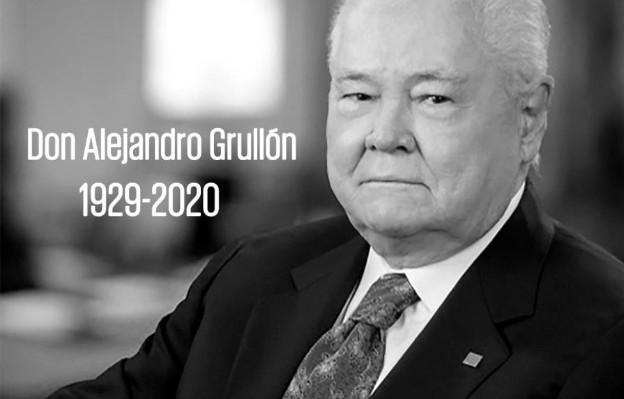 Murió Alejandro Grullón, fundador del Banco Popular