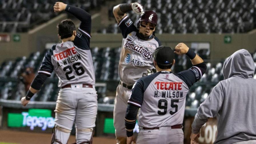 Bateo explosivo de Jesse Castillo ayuda el triunfo de los Tomateros en el béisbol mexicano