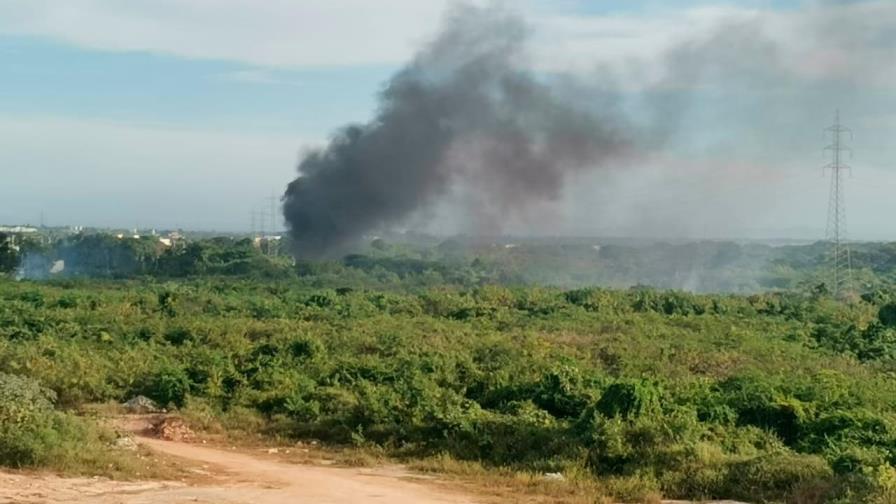 Denuncian daños a la salud que produce humareda en Santo Domingo Este
