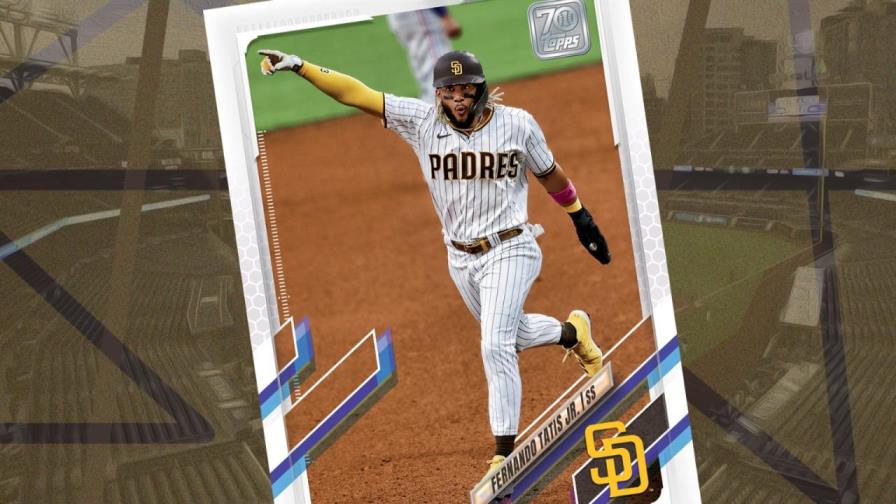 Fernando Tatis III con la Postalita Número Uno de Topps