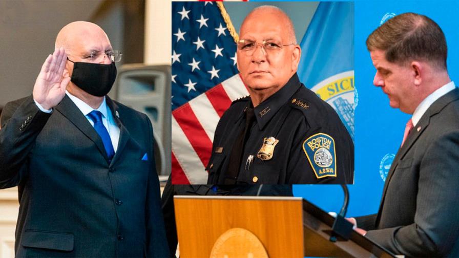 Suspenden recién juramentado comisionado de policía en Boston por golpear esposa en 1999