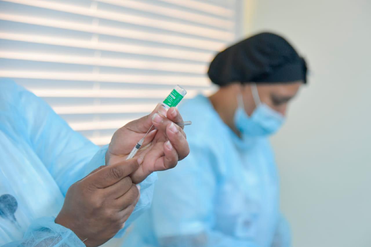 La vacuna suministrada fue la Covishield, elaborada por el Instituto Serum de la India