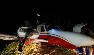 Aterriza avioneta en cañaveral en La Altagracia