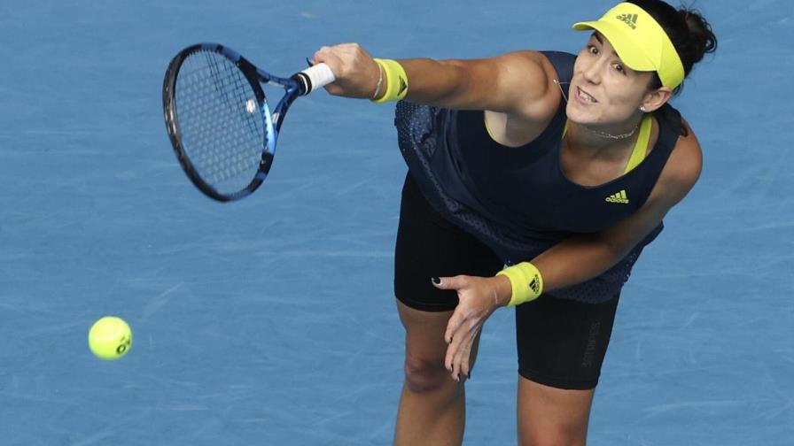 Muguruza, a octavos tras imponerse a Anisimova