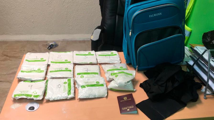 Detienen colombiana en Aeropuerto Punta Cana con más de cinco kilos de heroína