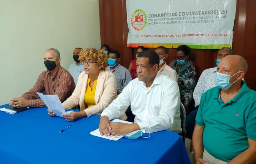 Organizaciones demandan apertura del hospital Luis Eduardo Aybar y que no lo privaticen