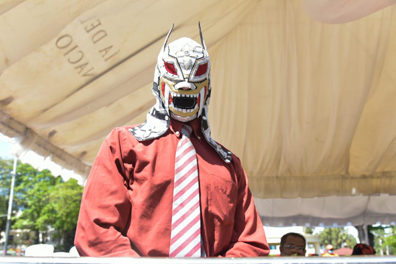 Azazel, El Intramundo, destacó las cualidades de Jack Veneno. (DL/Dania Acevedo)