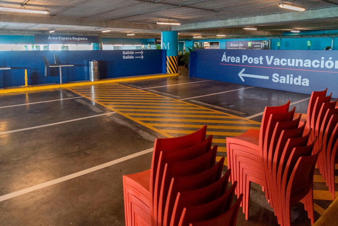 Centro de vacunación en Ágora Mall esta cerrado hoy. 