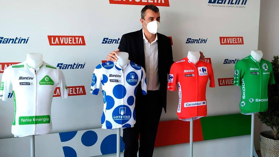La Vuelta presentó los maillots de los líderes de la ronda