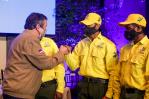 Medio Ambiente y empresarios anuncian apoyo a bomberos forestales