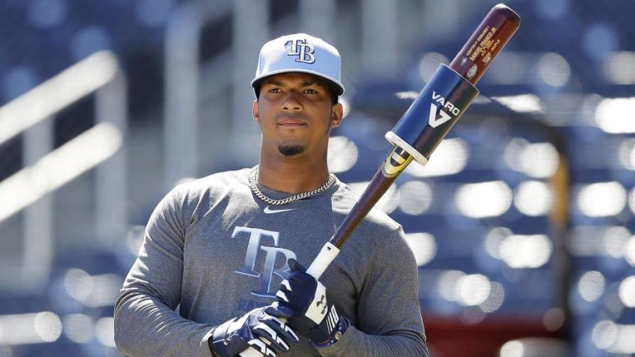 El prospecto Wander Franco la sacó con las bases llenas 