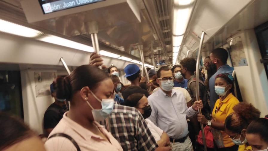 Retraso de hasta 40 minutos en el Metro de Santo Domingo