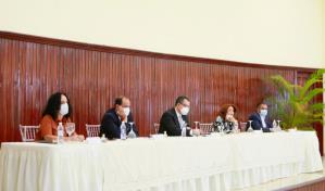 Pleno de la JCE se reúne con miembros de las Juntas Electorales en la zona Sur del país