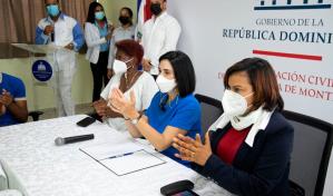 Primera dama visita Monte Plata en el marco de la iniciativa "Uniendo Voluntades"