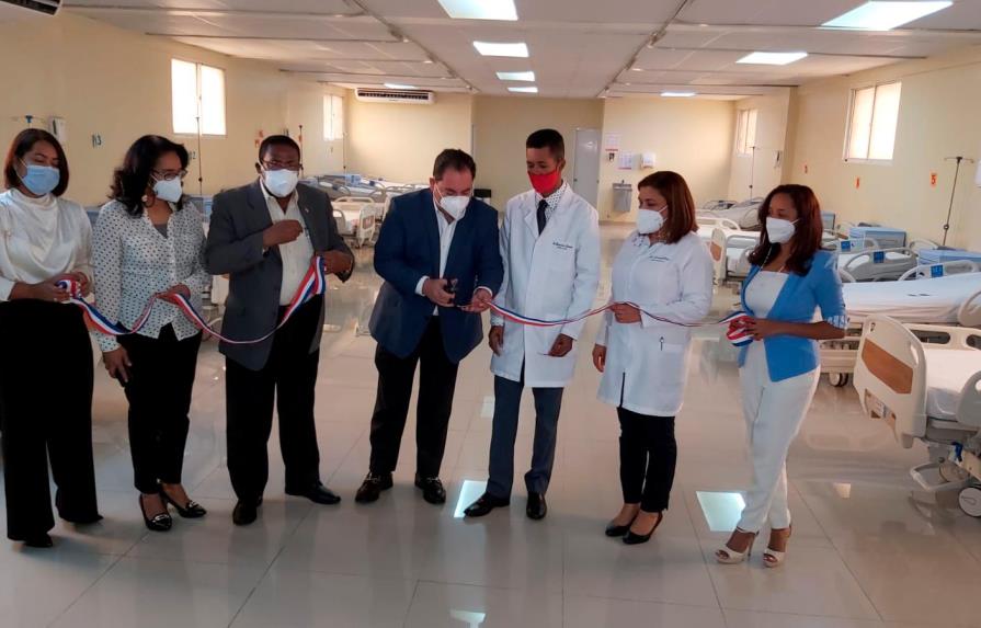 Hospital Robert Reid Cabral agrega una nueva sala con 18 camas para atender a niños con coronavirus