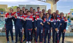 Natación dominicana conquista 33 medallas en el  Campeonato de la CCCAN 