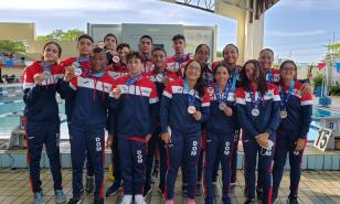 Natación dominicana conquista 33 medallas en el  Campeonato de la CCCAN 