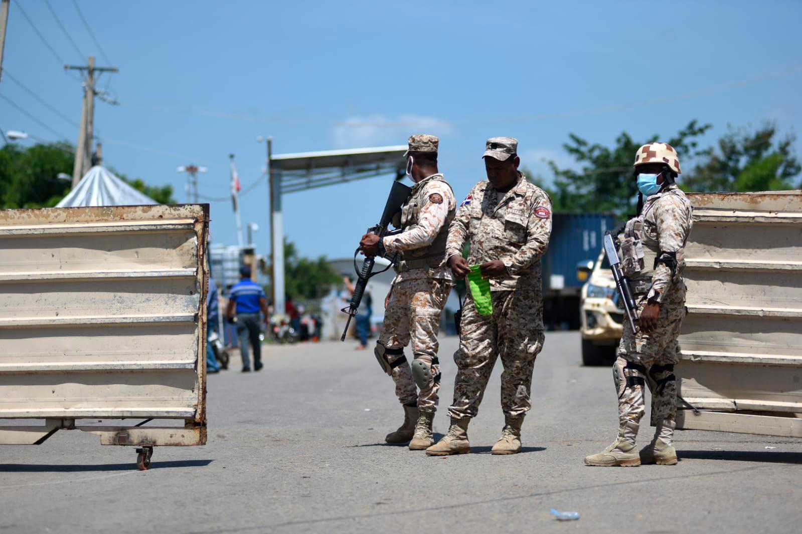 Cierre de la frontera dominico-haitiana.