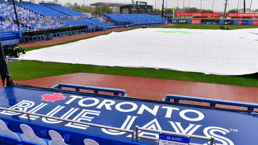 Rangers y Azulejos postergado por lluvia, se jugará el domingo