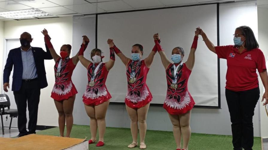 Premian destacadas en la primera copa Gimnasia Rítmica Inclusiva