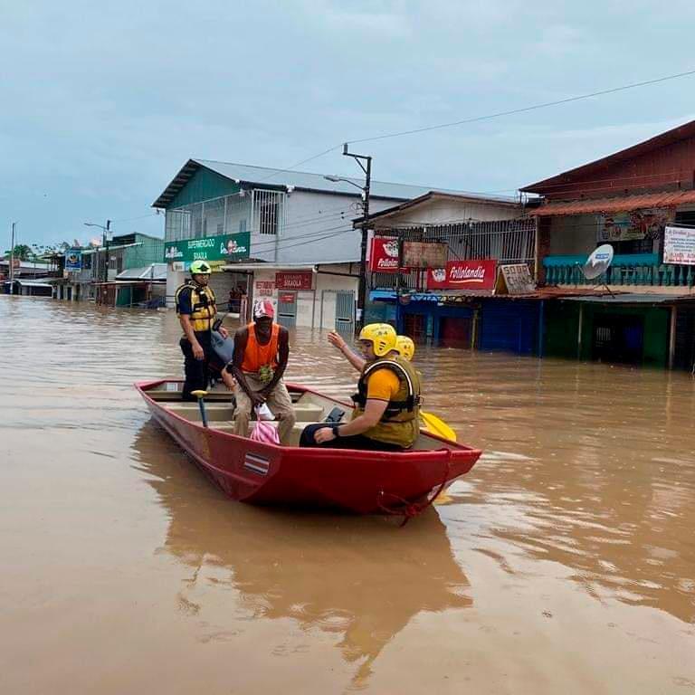 Las lluvias dejan 3 desaparecidos y más de 1,500 evacuados en Costa Rica