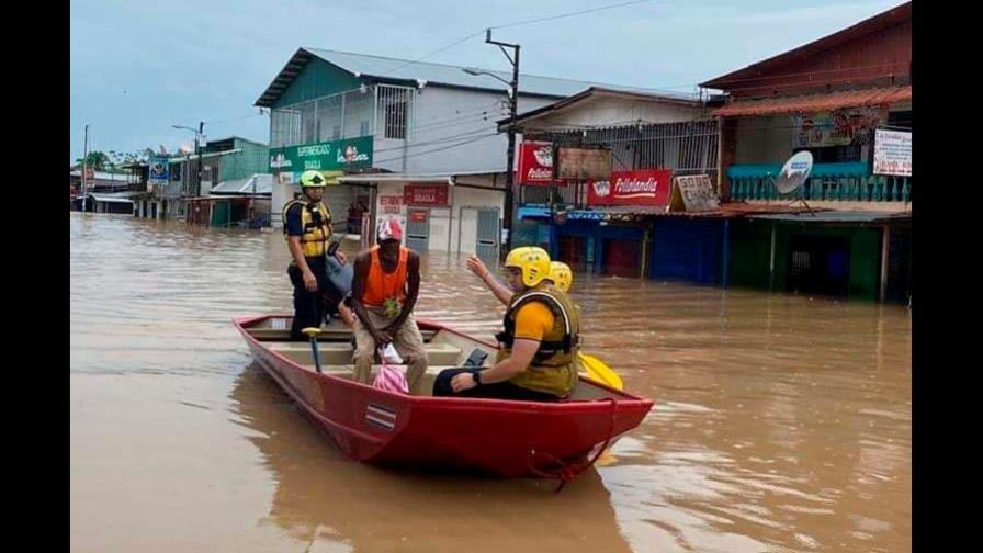 Las lluvias dejan 3 desaparecidos y más de 1,500 evacuados en Costa Rica