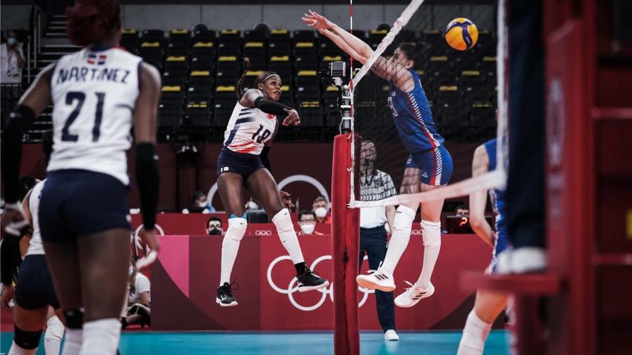 Serbia vence 3-0 a las Reinas del Caribe en el voleibol de Tokio 2020