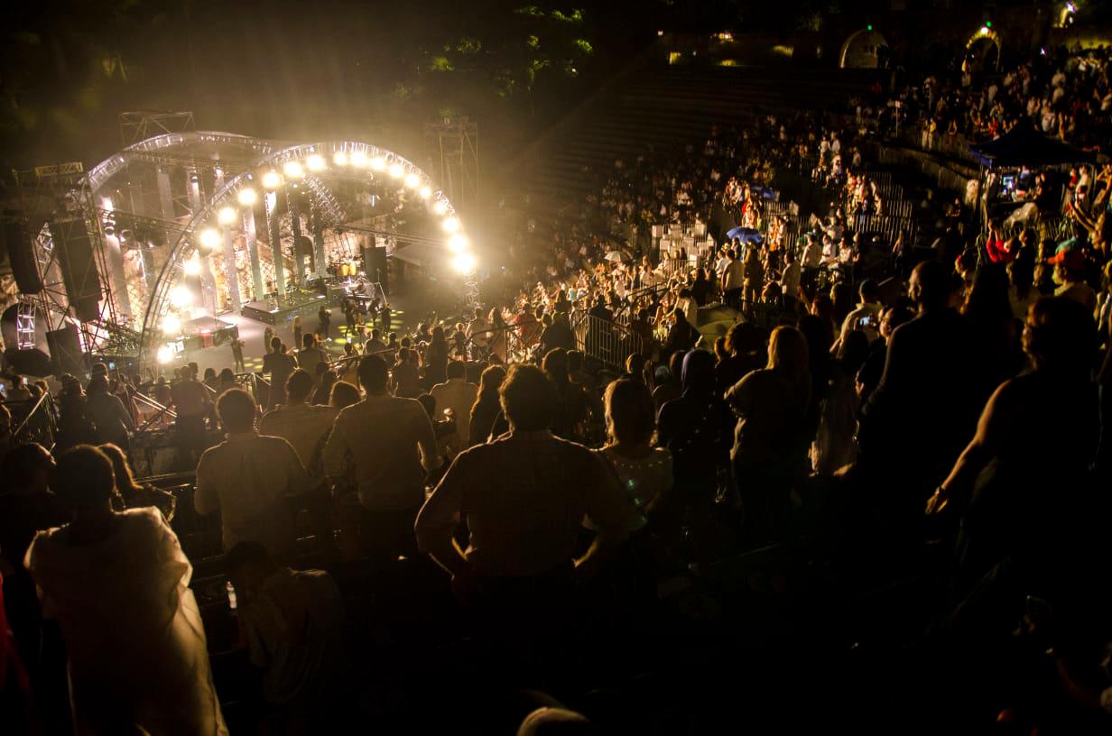 Es el primer concierto presencial que se realiza en Altos de Chavón en medio de la pandemia