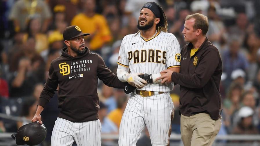 Fernando Tatis Jr. practicó en los jardines de los Padres de San Diego