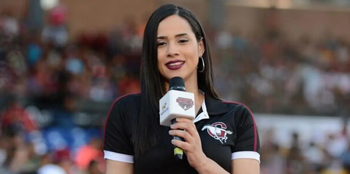 Natacha Peña será parte de la cadena de transmisión de radio de los Gigantes del Cibao, además de continuar realizando entrevistas antes y en el medio tiempo de los partidos. (Fuente externa)