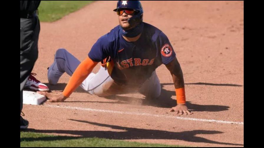 José Sirí anota en su debut en Grandes Ligas con los Astros de Houston