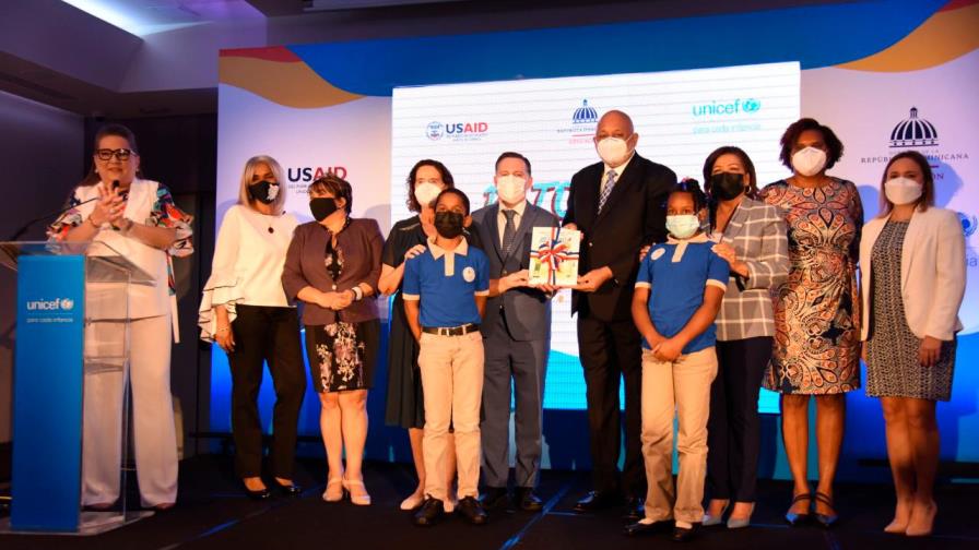 Minerd, Unicef y Usaid lanzan programa “Retorno a la Alegría” de cara a nuevo año escolar 