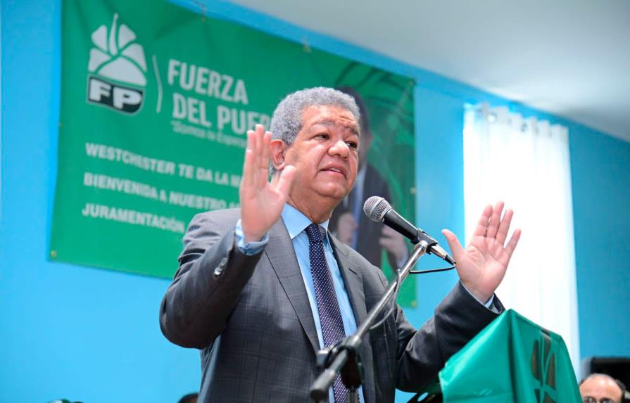 Leonel asegura que en la Fuerza del Pueblo “jamás va a penetrar el dinero del narcotráfico”