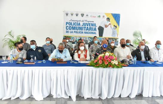 Integran más de 200 niños y adolescentes a Policía Juvenil Comunitaria en el Cibao