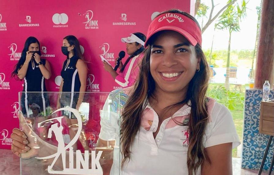 Villalona gana categoría B femenino en la cuarta parada Pink Colf Tour RD