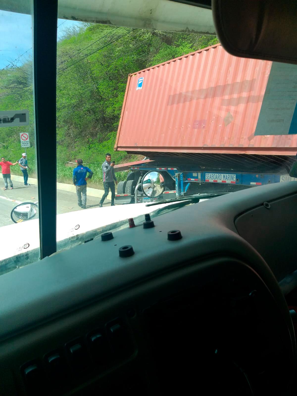 Accidente en la carretera Navarrete-Puerto Plata.