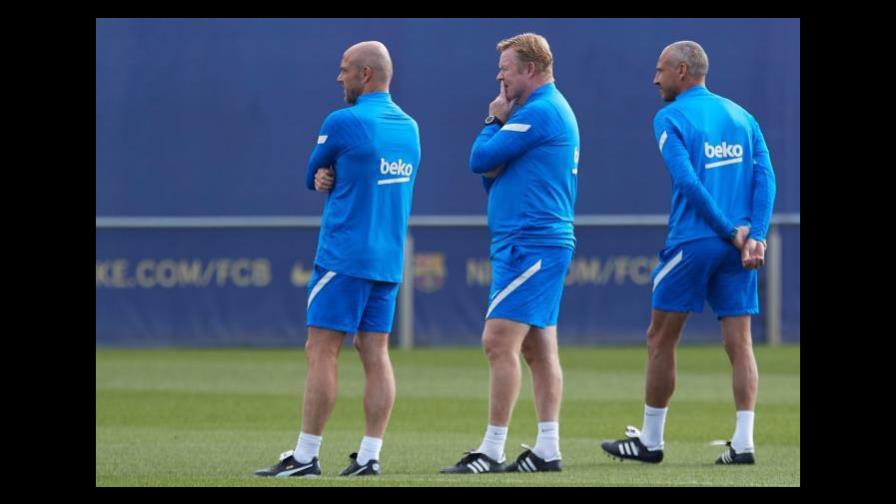 Ronald Koeman: El club a mí no me ha dicho nada, está en la cuerda floja en el Barcelona Ronald Koeman: El club a mí no me ha dicho nada, está en la cuerda floja en el Barcelona
