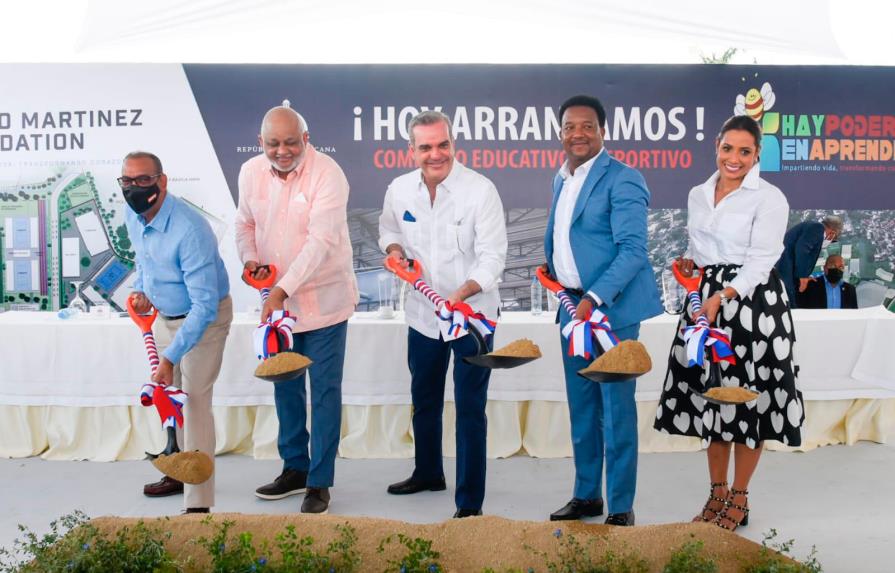 Pedro Martínez y el Gobierno construirán complejo educativo especializado en deportes en Manoguayabo 