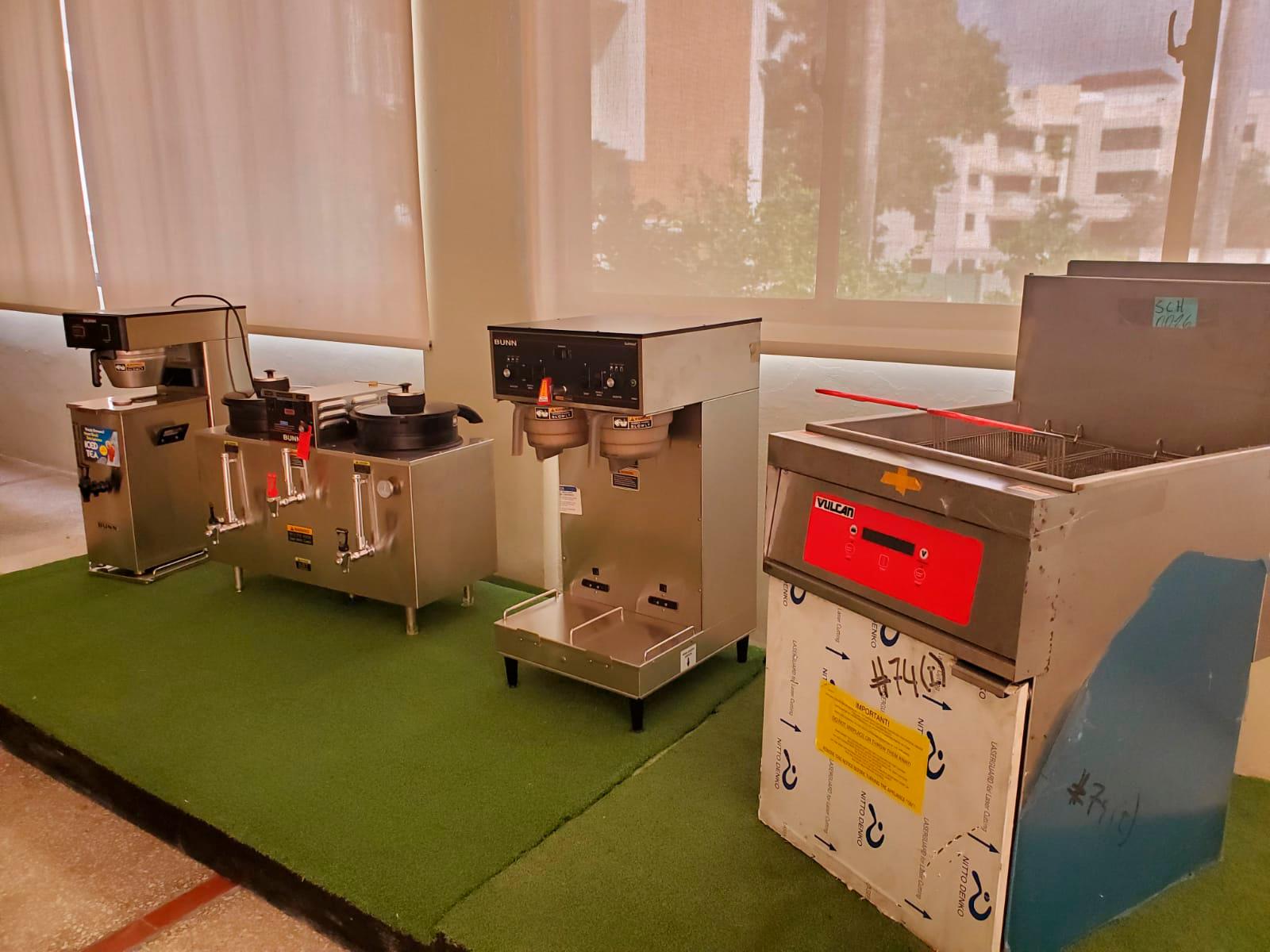 Parte de los equipos que estarán en subasta.