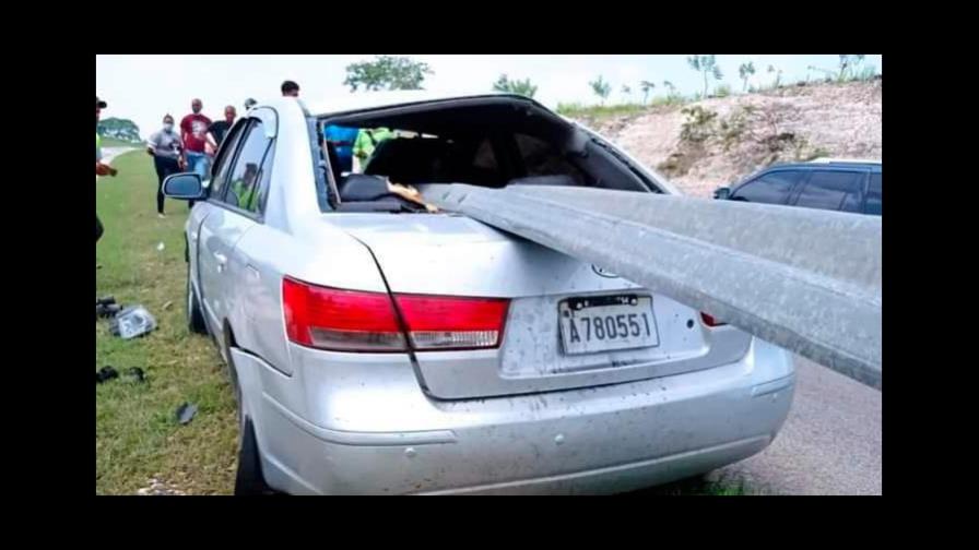 Accidente de tránsito deja un muerto y un herido en Autovía El Coral Accidente de tránsito deja un muerto y un herido en Autovía El Coral