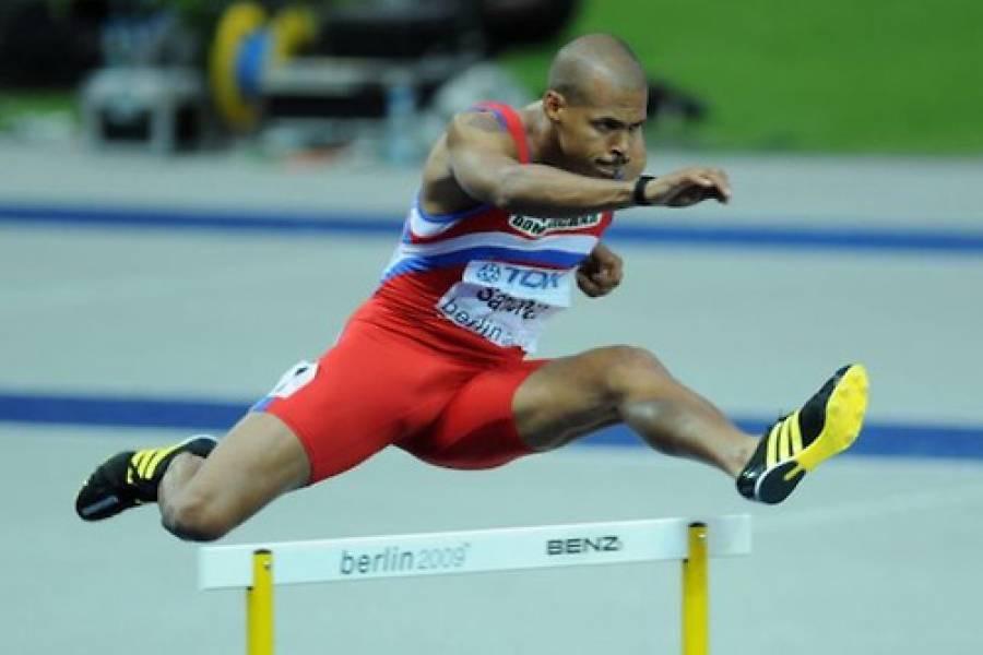 El atleta de atletismo, Felix Sánchez, logró la primera medalla de oro para República Dominicana, en Juegos Olímpicos. Sumó dos en su accionar representando el país. (Fuente externa)
