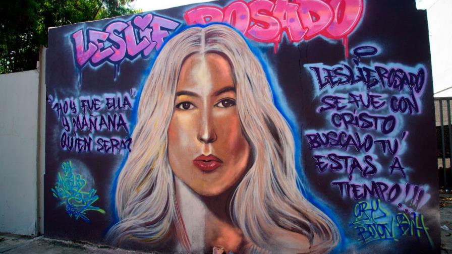 Mural para pedir justicia por Leslie: “Hoy fue ella ¿y mañana quién será?”