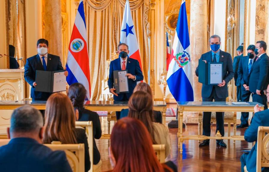 Los presidentes Abinader, Alvarado   y Cortizo se reúnen por segunda vez 