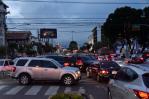 Semáforos apagados causan trastornos en el tránsito del Gran Santo Domingo